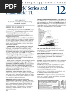 Landmark Series and Landmark TL: Certainteed Shingle Applicator'S Manual