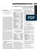 Determinación de La Renta Neta de Tercera Categoría