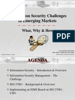 Information Security Challenges in Emerging Market