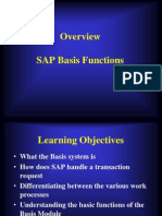SAP Basis Functions Overview