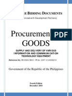 Bid Docs For Ict Equipment For 2012 PBD Goods 4thed