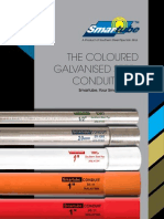The Coloured Galvanised Steel Conduit Tube: Smartube, Your Smarter Choice!