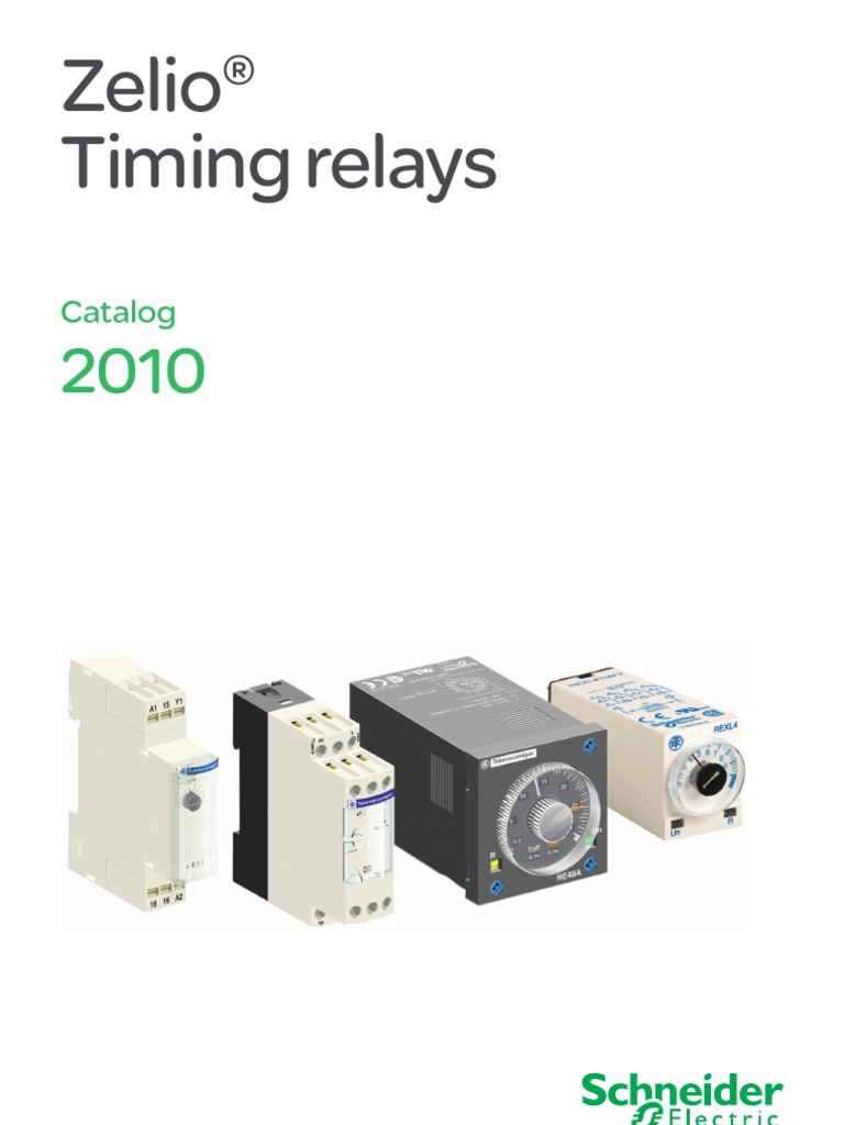 Zelio Timing relays Catalog