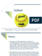 Softball: L.Rossy Sylvester - Co-Curriculum Field Games GK1351D (R) Softball