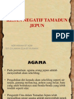 Kesan Negatif Tamadun Jepun