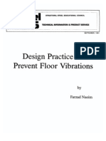 Design Practice To Prevent Floor Vibrations