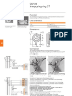 Measure Residual Current with CSH30 Ring CT