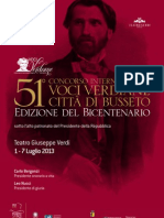 51° Concorso Lirico Internazionale Voci Verdiane "Cirrà Di Busseto"