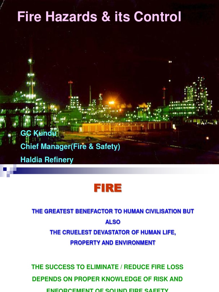 Fire Hazards and Control Strategies | PDF | Combustion | Fires