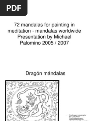 72 Mandalas for Painting in Meditation - Mandalas
