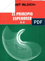 Bloch. El Principio Esperanza Vol-II