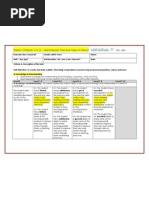 Grade 6 - Crit A and D On Eye Spy Observational Drawing Rubric