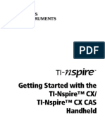 TI-Nspire CX Manual