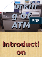 Working, History of ATM