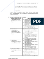 Strategi Pembelajaran Bahasa Arab