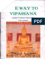 The Way To Vipassana