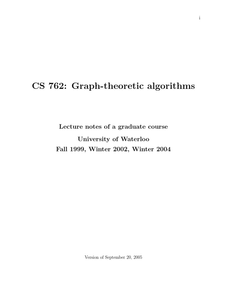 Graph Theory Book | PDF | Teaching Methods & Materials