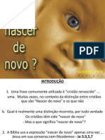 Como Nascer de Novo