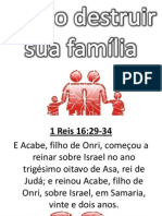 Como Destruira Sua Familia