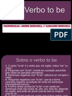 Verbo to Be.ppt [Salvo Automaticamente]