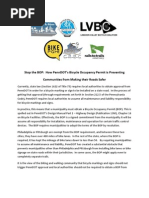 Download Why Pennsylvania Needs to Eliminate the Bicycle Occupancy Permit by sarah8328 SN131237361 doc pdf