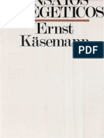 Ernst Käsemann-Ensayos exegéticos