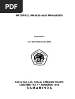 Download Azas-Azas Manajemen by jonrach223 SN13124474 doc pdf