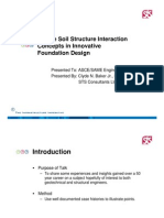 Simple Soil Structure Interaction in Innovative Foundation Design PDF