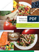 Dietary Guidelines For Americans 2010