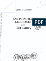 Libro 1 Lecciones de Guitarra Clasica Julio Sagreras