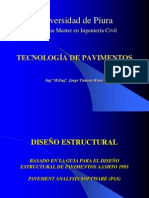 I - Diseño Basado en La Guia para El Diseño Estructural de Pavimentos Aashto 1993 Pavement Analysis Software