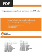 Envio Expresso - Envios Nacionais