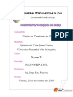 Calculo de Cantidad de Obra para Una Vivienda