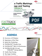 S1 - Waterborne Traffic Paint Technology, Performance and Testing - LTC2013