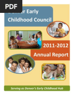 Download Denver Early Childhood CouncilFY 11-12 Annual Report by Denver Early Childhood Council SN131281408 doc pdf