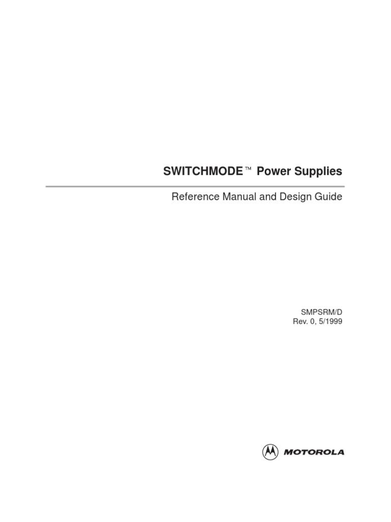 Switchmode Power Supplies | PDF | Power Supply | Rectifier