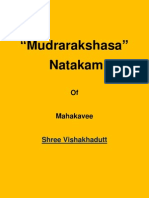 Mudrarakshasa PDF