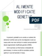 Alimente Modificate Genetic