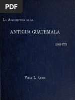 Annis Verle Arquitectura de La Antigua Guatemala
