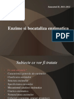 Curs 1 Enzime Biocataliza Enzimatica