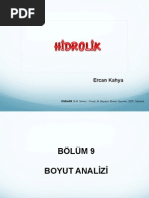 HİDROLİK Ders Notları-1 PDF