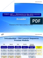 IAS Launch Sequence Process Module
