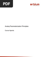 OTS Avaloq Parameterization Principles Agenda 3 1