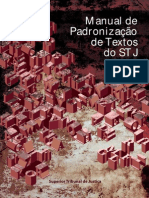 Manual Padronizacao Textos STJ Ed2012