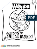 Nick Jr's Most Wanted Coloring Pages