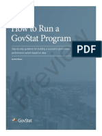 The GovStat Program How-To Guide - Preview