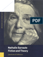 Nathalie Sarraute Fiction and Theory 0521772117