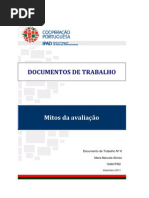 MITOS DA AVALIAÇÃO (DOC. DE TRABALHO) [IPAD - 2011]