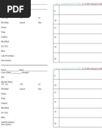 Nurse Brain Sheet Half Size