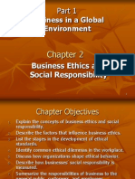 Business in A Global Environment: Business Ethics and Social Responsibility